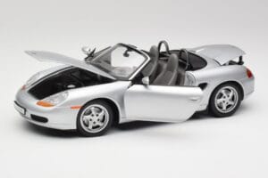 Porsche Boxster 986 Cabriolet Arctic Silber Metallic UT Models 1:18 27852 Druckguss — Bild 2 von 8