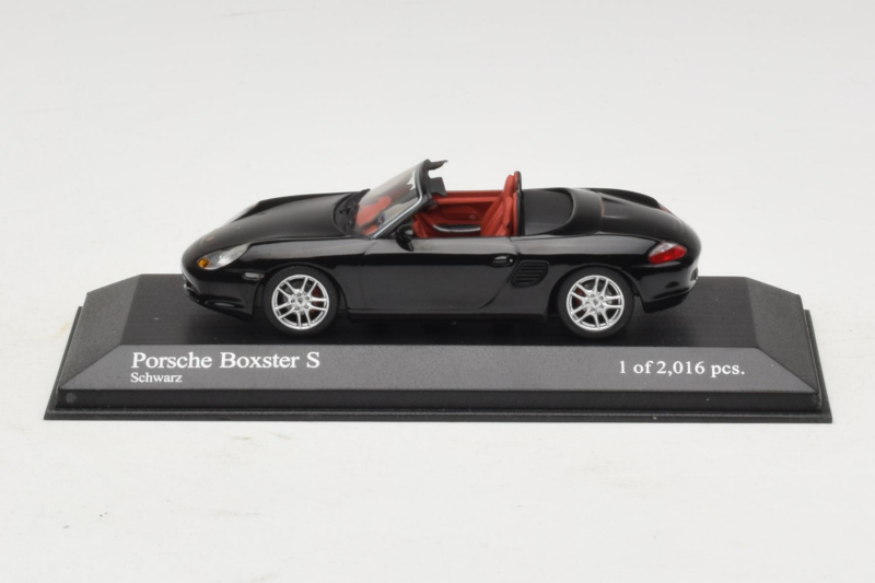 Porsche Boxster 986 S Schwarz Minichamps 1:43 400062070 Druckguss