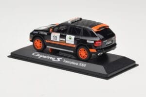 Porsche Cayenne 955 S Transsyberia #10 Schwarz Orange 2008 Minichamps 1:43 WAP02001819 Druckguss — Bild 3 von 4