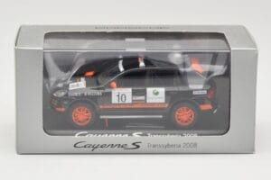 Porsche Cayenne 955 S Transsyberia #10 Schwarz Orange 2008 Minichamps 1:43 WAP02001819 Druckguss — Bild 4 von 4