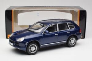 Porsche Cayenne S 9PA Dark Sea Blau Metallic Maisto 1:18 31635 Druckguss — Bild 8 von 8