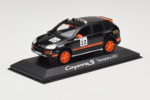 Porsche Cayenne S #12 Transsyberia 2007 Schwarz Orange Minichamps 1:43 WAP02000918 Druckguss — Bild 2 von 5