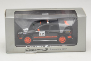 Porsche Cayenne S #12 Transsyberia 2007 Schwarz Orange Minichamps 1:43 WAP02000918 Druckguss — Bild 5 von 5