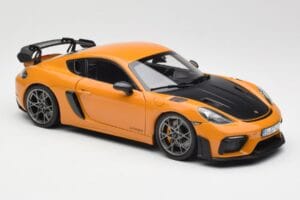 Porsche Cayman GT4 RS 982 Weissach Package Bahama Yellow Norev 1:18 187252 Druckguss — Bild 6 von 8