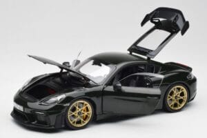 Porsche Cayman GT4 RS 982 Weissach Package Brewster Green Norev 1:18 187250 Druckguss — Bild 2 von 8