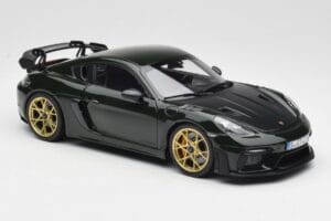 Porsche Cayman GT4 RS 982 Weissach Package Brewster Green Norev 1:18 187250 Druckguss — Bild 6 von 8
