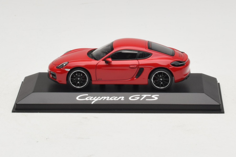 Porsche Cayman 981 GTS Rot Minichamps 1:43 WAP0200150E Druckguss