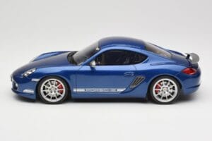 Porsche Cayman R 987.2 Aqua Blue Metallic GT Spirit 1:18 GT901 Resin — Bild 3 von 6
