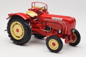Porsche-Diesel Super Traktor Hofherr Schrantz Rot Minichamps 1:18 109183071 Druckguss — Bild 6 von 8