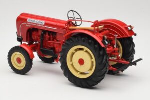 Porsche-Diesel Super Traktor Hofherr Schrantz Rot Minichamps 1:18 109183071 Druckguss — Bild 7 von 8