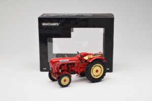 Porsche-Diesel Super Traktor Hofherr Schrantz Rot Minichamps 1:18 109183071 Druckguss — Bild 8 von 8