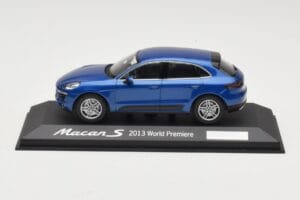 Porsche Macan 95B S Blau World Premiere Minichamps 1:43 WAP0201550E Druckguss