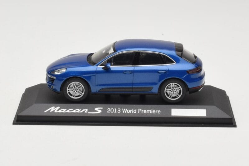 Porsche Macan 95B S Blau World Premiere Minichamps 1:43 WAP0201550E Druckguss
