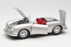 Porsche No. 1 Typ 356 Roadster Silber Maisto 1:18 50324 Druckguss — Bild 2 von 8