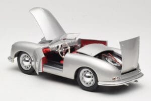 Porsche No. 1 Typ 356 Roadster Silber Maisto 1:18 50324 Druckguss — Bild 5 von 8