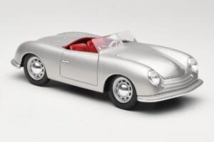 Porsche No. 1 Typ 356 Roadster Silber Maisto 1:18 50324 Druckguss — Bild 6 von 8