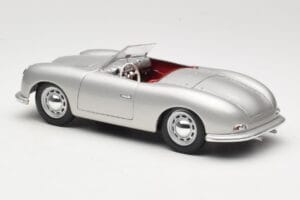 Porsche No. 1 Typ 356 Roadster Silber Maisto 1:18 50324 Druckguss — Bild 7 von 8