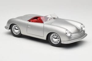 Porsche No. 1 356 Roadster Fish Silber Maisto 1:18 31853 Druckguss — Bild 6 von 8
