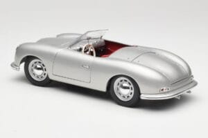 Porsche No. 1 356 Roadster Fish Silber Maisto 1:18 31853 Druckguss — Bild 7 von 8