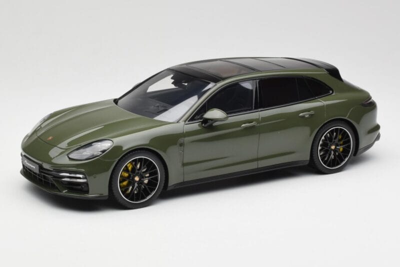 Porsche Panamera Turbo S 971 Sport Turismo Grün GT Spirit 1:18 GT447 Resin