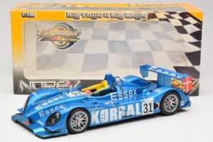 Porsche RS Spyder LMP2 #31 Team Essex C. Elgaard / J. Nielsen / K. Poulsen 24 Hours of Le Mans 2008 Norev 1:18 187519 Druckgu — Bild 6 von 6