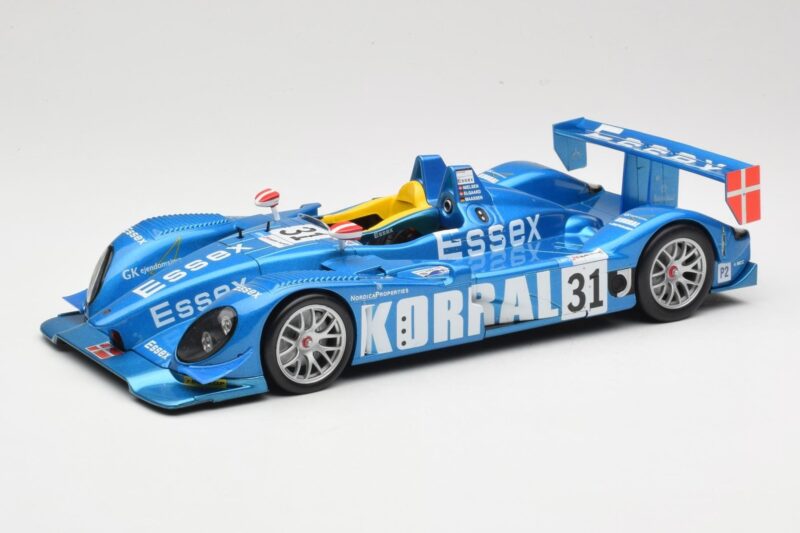 Porsche RS Spyder LMP2 #31 Team Essex C. Elgaard / J. Nielsen / K. Poulsen 24 Hours of Le Mans 2008 Norev 1:18 187519 Druckgu