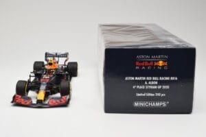 Red Bull Racing RB16 #23 A. Albon 4th Place Styrian GP 2020 Minichamps 1:18 110200223 Druckguss — Bild 6 von 6