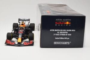 Red Bull Racing RB16 #33 M. Verstappen 3rd Place Styrian GP 2020 Minichamps 1:18 110200233 Druckguss — Bild 6 von 6