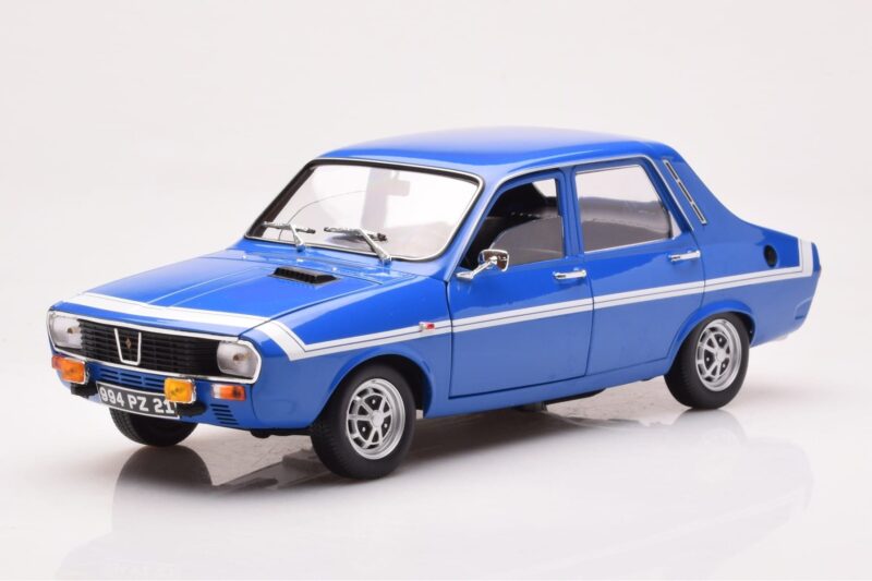 Renault 12 Gordini Ohne Stoßstangen Bleu de France Norev 1:18 185248 Druckguss
