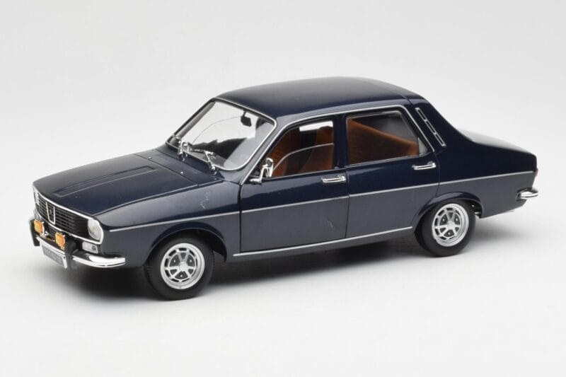 Renault 12 TS Dunkelblau Norev 1:18 185214 Druckguss