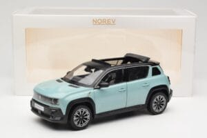 Renault 4 E-Tech Electric Hauts de France Green Norev 1:18 185520 Druckguss — Bild 8 von 8