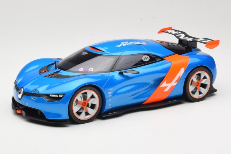 Alpine A110-50 Blau & Orange Norev 1:18 185147 Druckguss