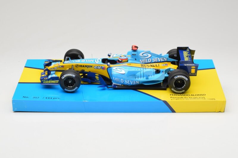 Renault R25 #5 F. Alonso Brazilian GP F1 World Champion 2005 Minichamps 1:18 147051705-R1 Druckguss