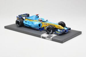 Renault R25 #5 F. Alonso 2nd Place British GP 2005 Minichamps 1:18 117051105 Druckguss — Bild 4 von 6