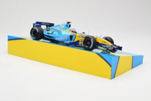 Renault R25 #5 F. Alonso 2nd Place British GP 2005 Minichamps 1:18 147051105 Druckguss — Bild 4 von 6