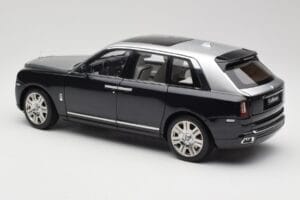 Rolls-Royce Cullinan Schwarz & Silber OEM 1:18 ROLLS001 Druckguss — Bild 7 von 8
