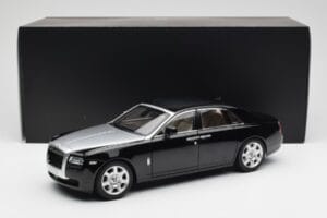 Rolls-Royce Ghost Schwarz & Silber Kyosho 1:18 008802BKS2 Druckguss — Bild 8 von 8