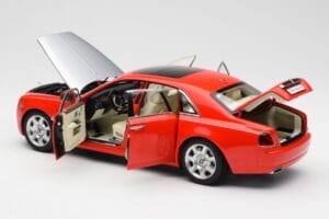 Rolls-Royce Ghost Rot & Silber Kyosho 1:18 008802RS Druckguss — Bild 5 von 8