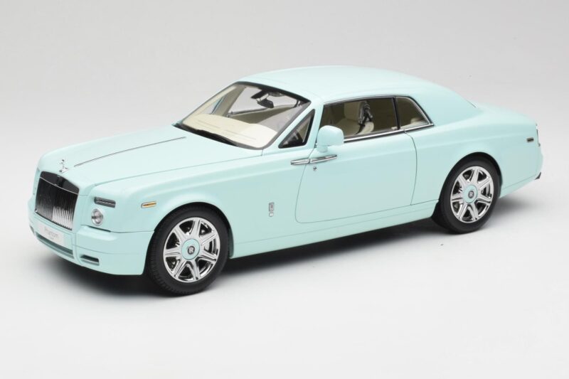 Rolls-Royce Phantom Coupe Turchese Blau Kyosho 1:18 08862TBL Druckguss