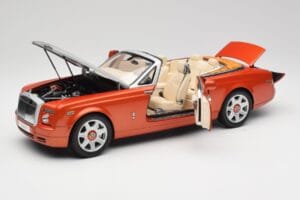 Rolls-Royce Phantom Drophead Coupe Mandarin Orange Kyosho 1:18 08871P Druckguss — Bild 2 von 10