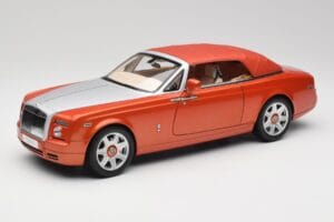 Rolls-Royce Phantom Drophead Coupe Mandarin Orange Kyosho 1:18 08871P Druckguss — Bild 3 von 10