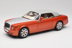 Rolls-Royce Phantom Drophead Coupe Mandarin Orange Kyosho 1:18 08871P Druckguss — Bild 4 von 10