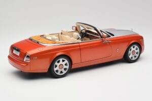 Rolls-Royce Phantom Drophead Coupe Mandarin Orange Kyosho 1:18 08871P Druckguss — Bild 5 von 10