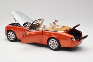 Rolls-Royce Phantom Drophead Coupe Mandarin Orange Kyosho 1:18 08871P Druckguss — Bild 7 von 10