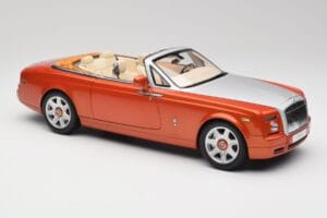 Rolls-Royce Phantom Drophead Coupe Mandarin Orange Kyosho 1:18 08871P Druckguss — Bild 8 von 10