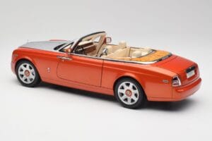 Rolls-Royce Phantom Drophead Coupe Mandarin Orange Kyosho 1:18 08871P Druckguss — Bild 9 von 10