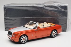 Rolls-Royce Phantom Drophead Coupe Mandarin Orange Kyosho 1:18 08871P Druckguss — Bild 10 von 10