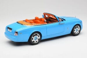 Rolls-Royce Phantom Drophead Coupe Powder Blau Kyosho 1:18 08871BL Druckguss — Bild 5 von 10