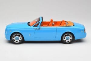 Rolls-Royce Phantom Drophead Coupe Powder Blau Kyosho 1:18 08871BL Druckguss — Bild 6 von 10