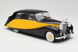 Rolls-Royce Silver Wraith Empress by Hooper Schwarz & Gelb MCG 1:18 MCG18066 Druckguss — Bild 4 von 6